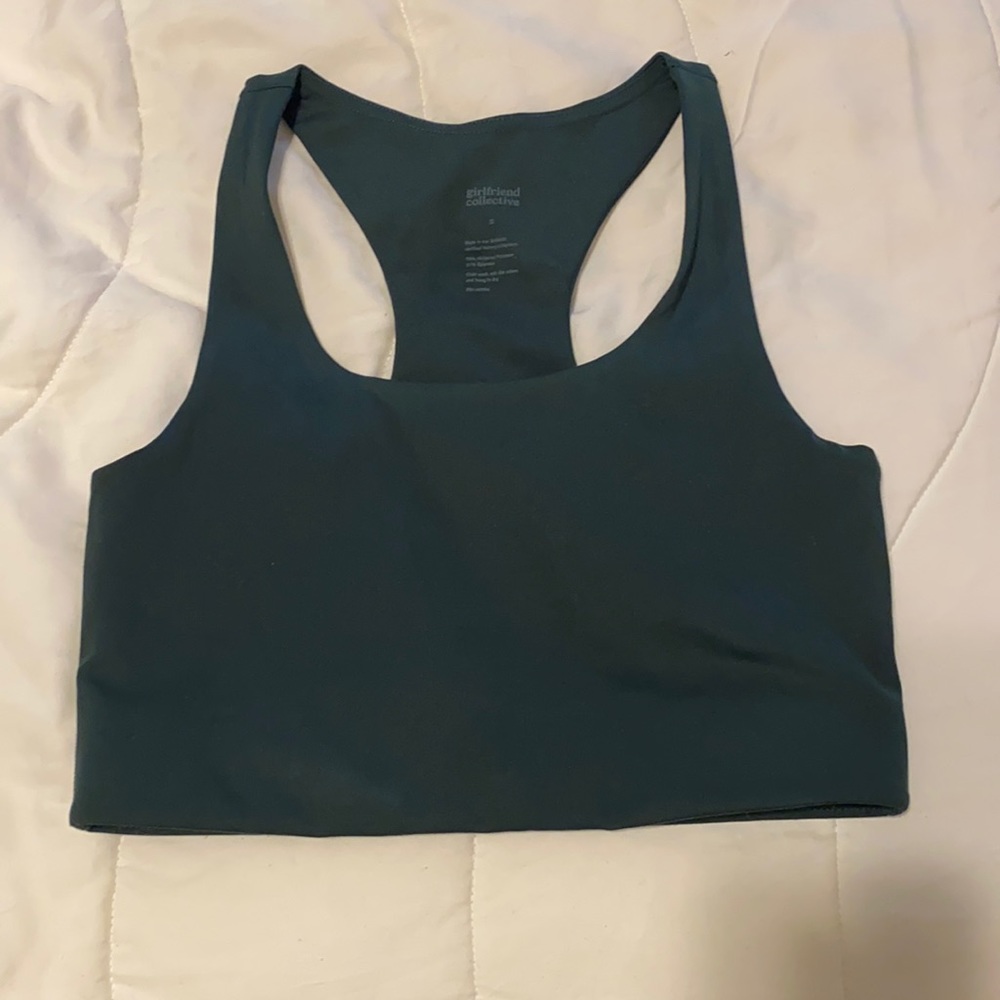 Girlfriend Collective Moss Paloma Racerback Bra